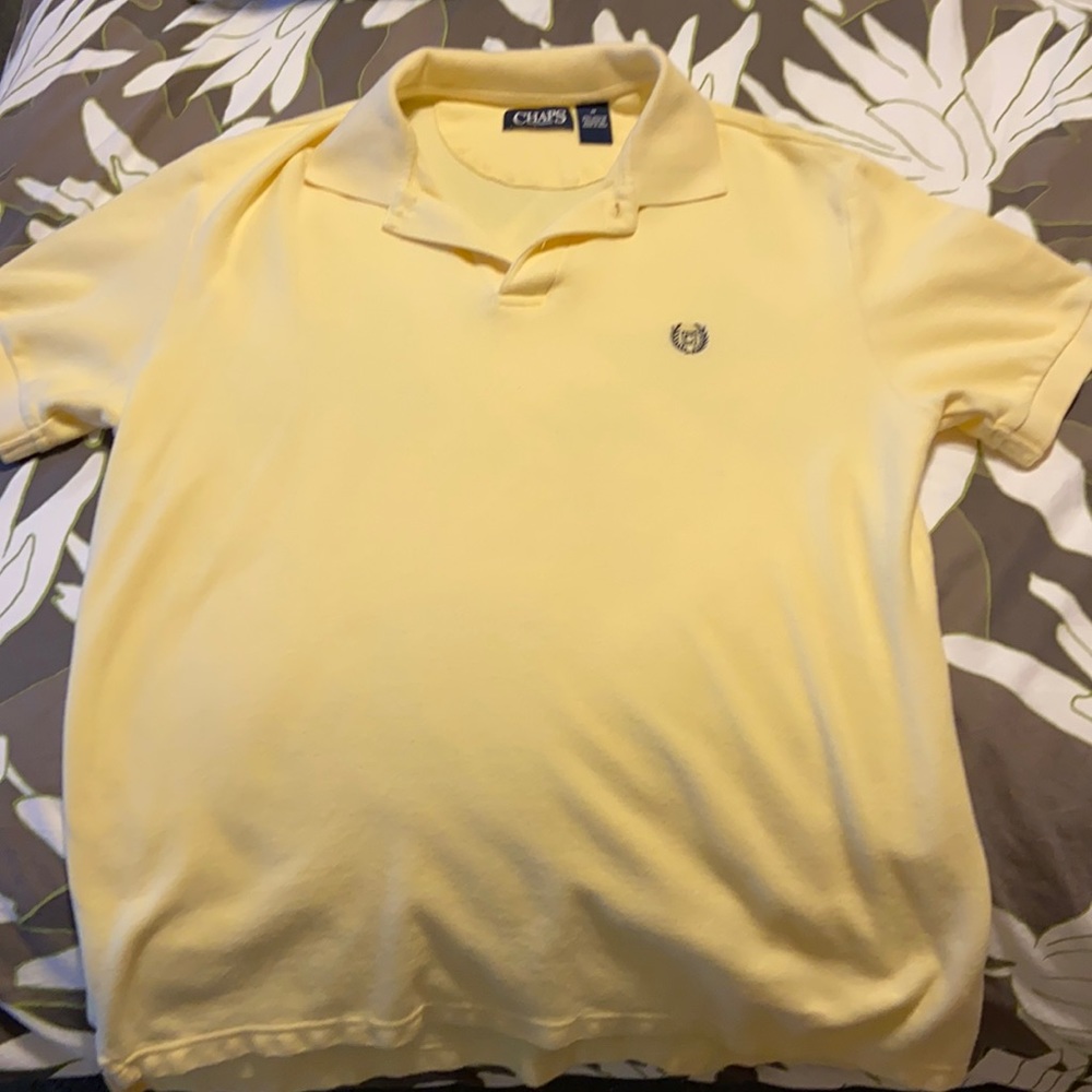 Yellow polo by Chaps